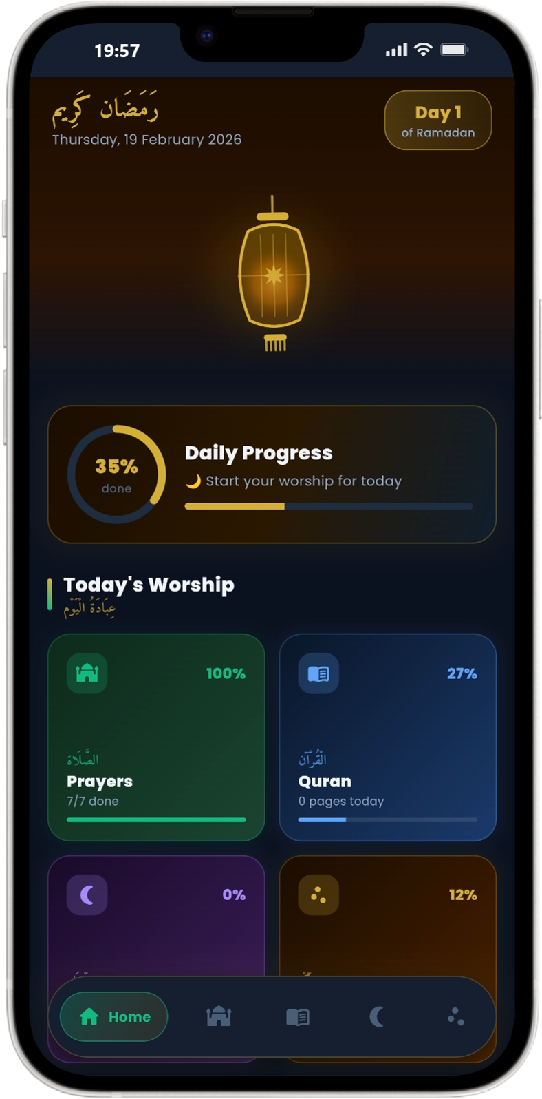 Ramadan App Dashboard